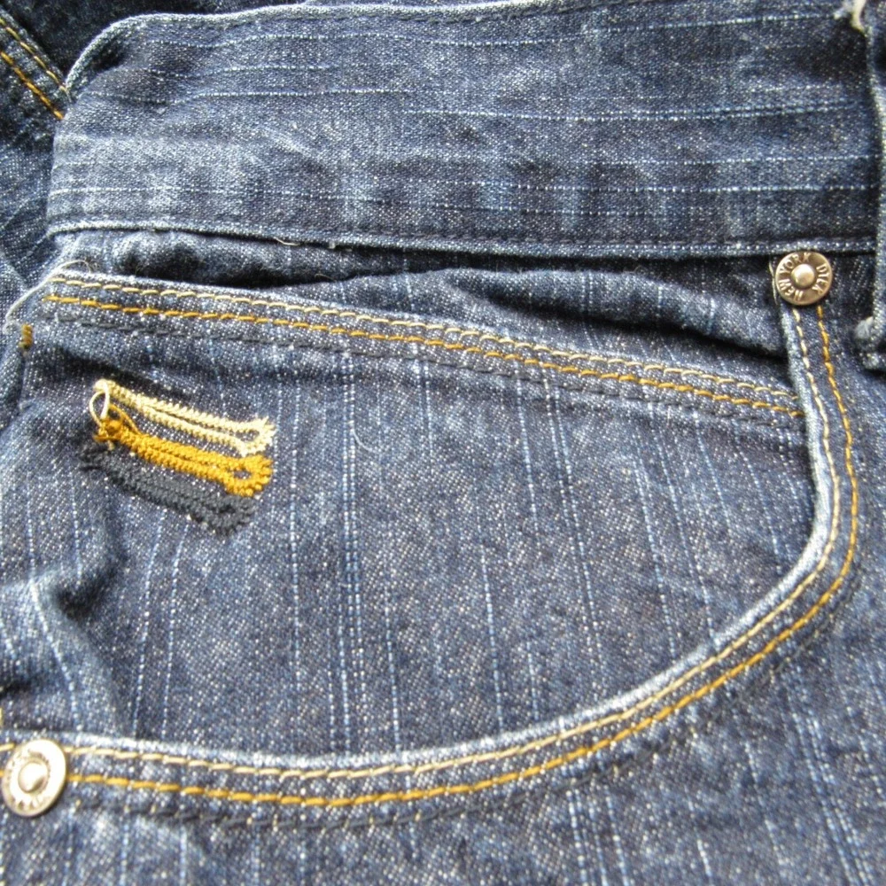Vintage Dtek Jeans ‎ Mens 40x32 Y2K Straight Leg Baggy Relaxed Grunge Grommets